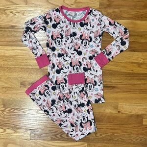 Little Sleepies Disney Minnie Mouse Forever Pink 
Two Piece Pajama Set